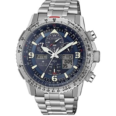 Citizen super pilot JY8100-80L Eco-Drive herenhorloge Citizen super pilot JY8100-80L Eco-Drive herenhorloge