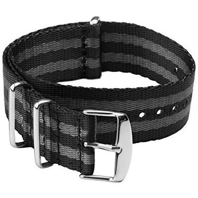 Archer Watch Straps Hoogwaardige NATO nylon geweven veiligheidsband, robuuste horlogeband in militaire stijl, keuze uit kleuren en maten (18 mm, 20 mm, 22 mm), 22 mm, Nylon, Geen edelsteen Archer Watch Straps Hoogwaardige NATO nylon geweven veiligheidsband, robuuste horlogeband in militaire stijl, keuze uit kleuren en maten (18 mm, 20 mm, 22 mm), 22 mm, Nylon, Geen edelsteen
