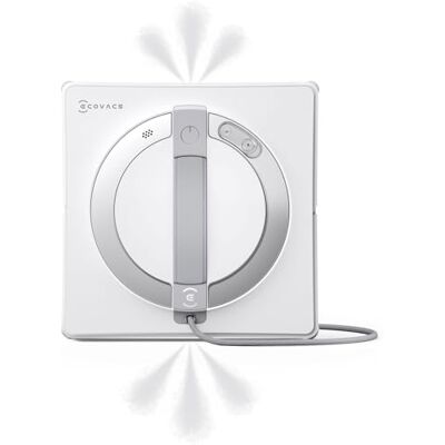 ECOVACS WINBOT W2 PRO Raamreiniger, sproeiers met 3 opzetstukken, 10-traps beschermingssysteem, Win-SLAM 4.0 padplanning, stabiel klimsysteem, randherkenning ECOVACS WINBOT W2 PRO Raamreiniger, sproeiers met 3 opzetstukken, 10-traps beschermingssysteem, Win-SLAM 4.0 padplanning, stabiel klimsysteem, randherkenning