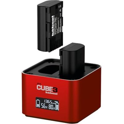 hähnel ProCube3 oplader voor Canon DSLR Duo snel opladen USB Type-C ingang hähnel ProCube3 oplader voor Canon DSLR Duo snel opladen USB Type-C ingang