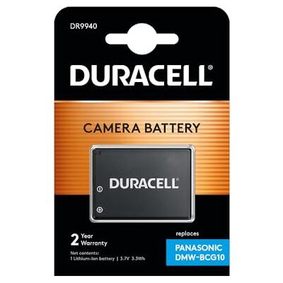 Duracell DR9940 batterij voor Panasonic DMW-BCG10 digitale camera Duracell DR9940 batterij voor Panasonic DMW-BCG10 digitale camera
