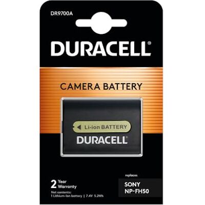 Duracell DR9700A Batterij voor Sony NP-FH50-camcorder verpakking kan variëren Duracell DR9700A Batterij voor Sony NP-FH50-camcorder verpakking kan variëren