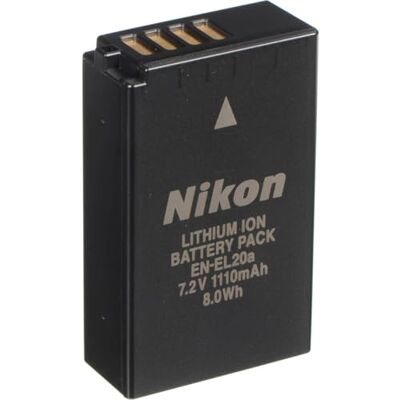 Nikon Li-ion batterij EN-EL20a compatibel met COOLPIX P1000, P950 Nikon Li-ion batterij EN-EL20a compatibel met COOLPIX P1000, P950