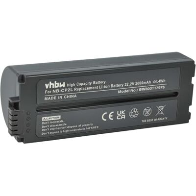vhbw Batterij compatibel met Canon Selphy CP-1200, CP-1000, CP-100, CP-1300, CP-1500, CP-200, CP-220 fotoprinter (2000 mAh, 22,2 V, Li-ION) vhbw Batterij compatibel met Canon Selphy CP-1200, CP-1000, CP-100, CP-1300, CP-1500, CP-200, CP-220 fotoprinter (2000 mAh, 22,2 V, Li-ION)