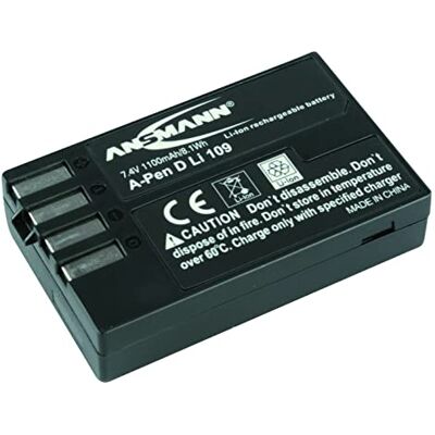 Ansmann -1400-0020 A-Pen D-Li 109 Baterrie voor camera Ansmann -1400-0020 A-Pen D-Li 109 Baterrie voor camera