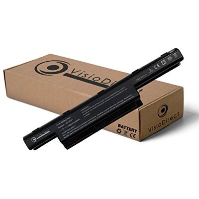 Visiodirect ® Batterij voor Packard Bell EasyNote TK11 TK11BZ TK36 TK37 TK81 TK83 TK85 TK87 TK85-GN-008GE TE11HC TE11-HC TK36 TK36-AV-115 Series 4400mAh 1115 1 V Visiodirect ® Batterij voor Packard Bell EasyNote TK11 TK11BZ TK36 TK37 TK81 TK83 TK85 TK87 TK85-GN-008GE TE11HC TE11-HC TK36 TK36-AV-115 Series 4400mAh 1115 1 V