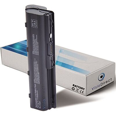 Visiodirect ® Batterij compatibel met HP COMPAQ Presario Cq58 Series dm4-2060sf Pavilion G7 G6 Mu06 CQ56 HSTNN-LB0Y WD548AA#ABB 593554-001 11,1 V 8800 mAh Visiodirect ® Batterij compatibel met HP COMPAQ Presario Cq58 Series dm4-2060sf Pavilion G7 G6 Mu06 CQ56 HSTNN-LB0Y WD548AA#ABB 593554-001 11,1 V 8800 mAh