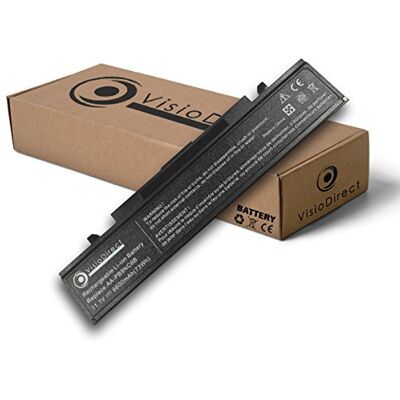 Visiodirect ® Batterij voor Samsung NP-RC520 NP-RC720 NP-RF410 NP-RF411 NP-RF510 NP-RF511 NP-RF710 NP-RF711 NP-RV409 serie, 6600 mAh, 11,1 V Visiodirect ® Batterij voor Samsung NP-RC520 NP-RC720 NP-RF410 NP-RF411 NP-RF510 NP-RF511 NP-RF710 NP-RF711 NP-RV409 serie, 6600 mAh, 11,1 V