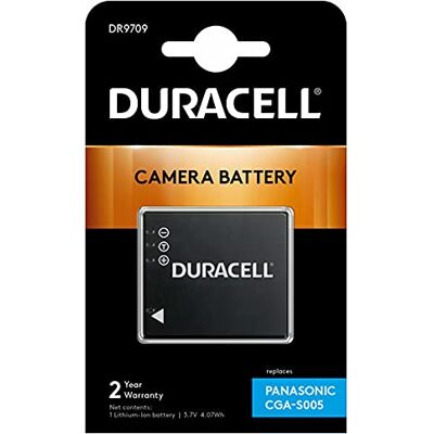 Duracell DR9709 batterij voor Panasonic CGA-S005 digitale camera Duracell DR9709 batterij voor Panasonic CGA-S005 digitale camera