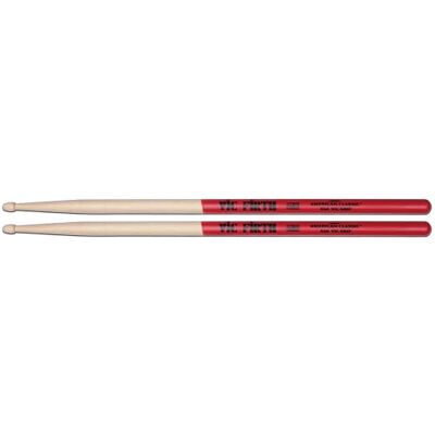 Vic Firth American Classic 5A Drumsticks Vic Grip, Amerikaanse hickory, houten punt Vic Firth American Classic 5A Drumsticks Vic Grip, Amerikaanse hickory, houten punt
