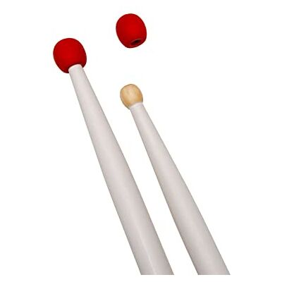 Vic Firth 2 paar universele fanfare drumpunten rood Vic Firth 2 paar universele fanfare drumpunten rood