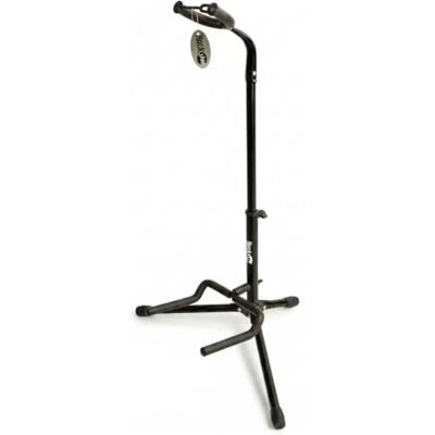 RockJam Universele draagbare verticale gitaarstandaard voor akoestische gitaar, elektrische gitaar en bas RockJam Universele draagbare verticale gitaarstandaard voor akoestische gitaar, elektrische gitaar en bas