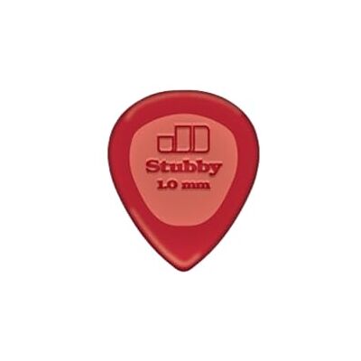Dunlop Big Stubby 1 plectrum, 24 stuks Dunlop Big Stubby 1 plectrum, 24 stuks