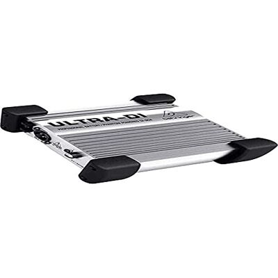 Behringer ULTRA-DI DI100 Professionele batterij DI-box met fantoomvoeding Behringer ULTRA-DI DI100 Professionele batterij DI-box met fantoomvoeding