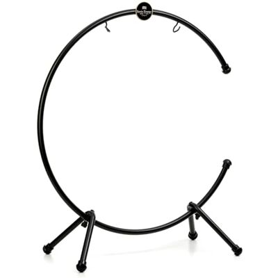 Sonic Energy TMTGS-XL Tafelklokkenspel, accessoires voor gongs en tams tot 66 cm, gepoedercoat staal, zwart Sonic Energy TMTGS-XL Tafelklokkenspel, accessoires voor gongs en tams tot 66 cm, gepoedercoat staal, zwart