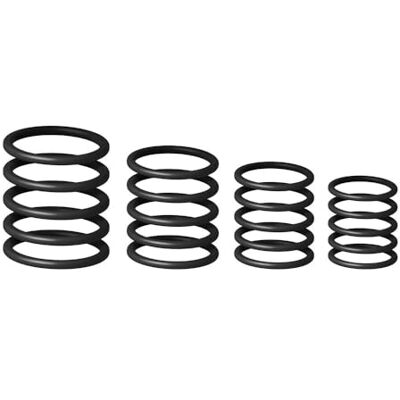 Gravity Zwaartekracht universele ring set Vanta Black Gravity Zwaartekracht universele ring set Vanta Black