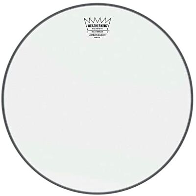 REMO Ambassador Classic Fit Trommelvacht met Ambassador coating Hazy Classic Fit voor Snare (side snare) 33 cm Hazy REMO Ambassador Classic Fit Trommelvacht met Ambassador coating Hazy Classic Fit voor Snare (side snare) 33 cm Hazy