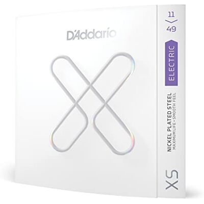 D'Addario Gitaarsnaren XS Gecoate Elektrische Gitaarsnaren Verlengde XS-snaren van nikkel bieden langdurig geluid, stemstabiliteit, hoge duurzaamheid en een soepel speelgevoel. D'Addario Gitaarsnaren XS Gecoate Elektrische Gitaarsnaren Verlengde XS-snaren van nikkel bieden langdurig geluid, stemstabiliteit, hoge duurzaamheid en een soepel speelgevoel.