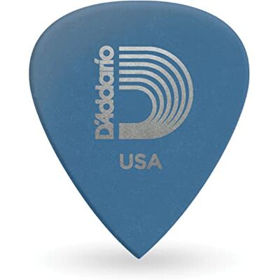 Waves Duralin Precision 6DBU5-100 gitaarplectrum, middelgrote en zware plectrums, 1 mm, blauw, 100 stuks Waves Duralin Precision 6DBU5-100 gitaarplectrum, middelgrote en zware plectrums, 1 mm, blauw, 100 stuks