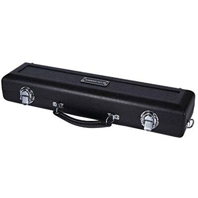 Crossrock CRA861FLBK ABS gegoten hoes voor standaard C voetfluit met enkele schouderriem in zwart (CRA860FLBK) Crossrock CRA861FLBK ABS gegoten hoes voor standaard C voetfluit met enkele schouderriem in zwart (CRA860FLBK)