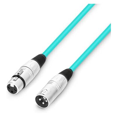 Adam Hall 3 STAR MMF 0100 GRN Microfoonkabel XLR vrouwelijk naar XLR mannelijk 1 m groen Adam Hall 3 STAR MMF 0100 GRN Microfoonkabel XLR vrouwelijk naar XLR mannelijk 1 m groen