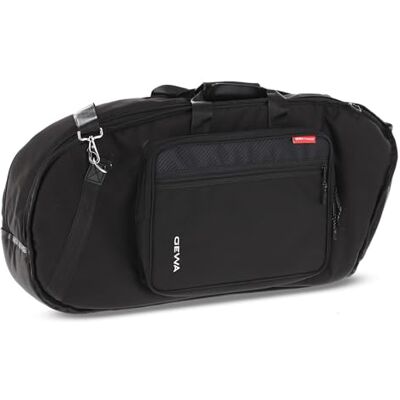 GEWA Premium Euphonium draagtas Cordura 600 denier scheurvast en waterdicht 30 mm vulling versterking van multiplex voor paviljoen zwart GEWA Premium Euphonium draagtas Cordura 600 denier scheurvast en waterdicht 30 mm vulling versterking van multiplex voor paviljoen zwart