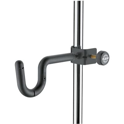 K&M 157 trompethouder zwart staal – voor muziekstandaard en voeten met buis tot 3 cm diameter – moeiteloos ophangen K&M 157 trompethouder zwart staal – voor muziekstandaard en voeten met buis tot 3 cm diameter – moeiteloos ophangen