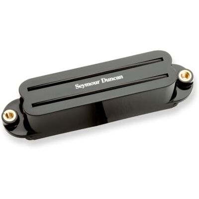 Seymour Duncan SHR-1N Humbucker Single Format Hot Rails Strat microfoon voor elektrische gitaar, zwart Seymour Duncan SHR-1N Humbucker Single Format Hot Rails Strat microfoon voor elektrische gitaar, zwart
