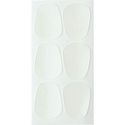 BG Brede transparante mondbescherming 0,9 mm (6 stuks) BG Brede transparante mondbescherming 0,9 mm (6 stuks)