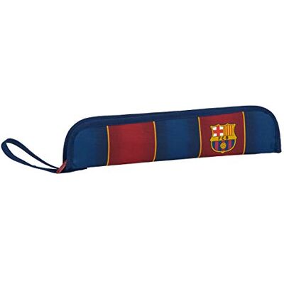 safta Schoudertas met buitenvak van F.C. Barcelona 1ª Equipment, marineblauw/granaat, mediana, fluithouder, marineblauw granaat, Fluithouder safta Schoudertas met buitenvak van F.C. Barcelona 1ª Equipment, marineblauw/granaat, mediana, fluithouder, marineblauw granaat, Fluithouder