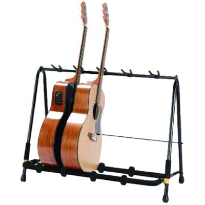 Hercules STANDS Houder voor 5 gitaren/bas Hercules STANDS Houder voor 5 gitaren/bas
