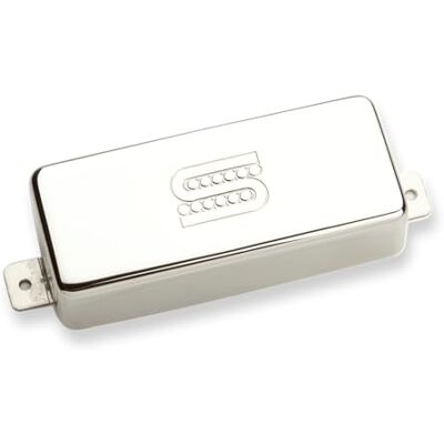 Seymour Duncan SM-1N Humbucker Vintage Mini-HB Pick-up voor elektrische gitaar, zilverkleurig Seymour Duncan SM-1N Humbucker Vintage Mini-HB Pick-up voor elektrische gitaar, zilverkleurig