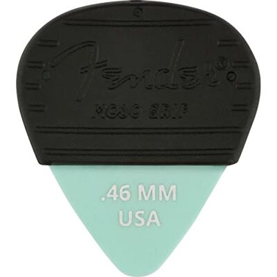 Fender Mojo Grip Dura-Tone Delrin Gitaar plectrums, 46 mm, 3 stuks Dunne plectrums voor beginners en tokkelen, gemaakt van Delrin, geschikt voor akoestische gitaar, lichtgewicht Fender Mojo Grip Dura-Tone Delrin Gitaar plectrums, 46 mm, 3 stuks Dunne plectrums voor beginners en tokkelen, gemaakt van Delrin, geschikt voor akoestische gitaar, lichtgewicht