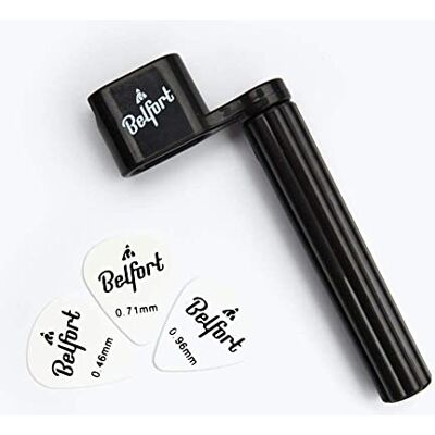 Belfort ® Zwengel voor gitaar van premium kwaliteit BONUS: 3 plectrums + e-book inbegrepen, snaarhaspel voor snelle snaarwissel voor akoestische gitaar, folk, klassieke en elektrische gitaar Belfort ® Zwengel voor gitaar van premium kwaliteit BONUS: 3 plectrums + e-book inbegrepen, snaarhaspel voor snelle snaarwissel voor akoestische gitaar, folk, klassieke en elektrische gitaar