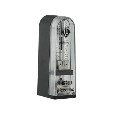 Wittner Taktell Piccolino Metronoom, zwart Wittner Taktell Piccolino Metronoom, zwart
