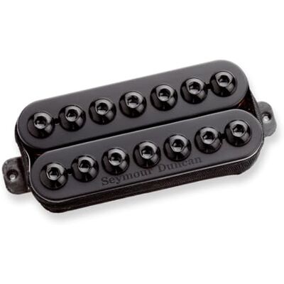 Seymour Duncan SH-8B-P-SB-7STR Humbucker, 7-snarig, voor elektrische gitaar, zwart Seymour Duncan SH-8B-P-SB-7STR Humbucker, 7-snarig, voor elektrische gitaar, zwart