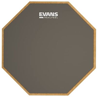 EVANS RealFeel Drum Pad Batterijtrainingspad Batterijpad Gumrubber RealFeel pads bieden een realistische reactie, stille oefening, duurzame constructie en regelmatige terugslag. EVANS RealFeel Drum Pad Batterijtrainingspad Batterijpad Gumrubber RealFeel pads bieden een realistische reactie, stille oefening, duurzame constructie en regelmatige terugslag.