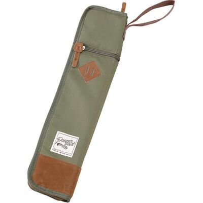 TAMA Powerpad TSB12MG etui voor eetstokjes mosgroen klein TAMA Powerpad TSB12MG etui voor eetstokjes mosgroen klein