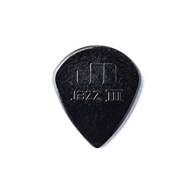 Dunlop 47P3S Nylon Jazz III, zwart, 1,38 mm, 6 stuks Dunlop 47P3S Nylon Jazz III, zwart, 1,38 mm, 6 stuks