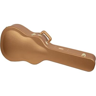 Crossrock Designer Series gitaarkoffer, Luxe goud, Gitaar Crossrock Designer Series gitaarkoffer, Luxe goud, Gitaar