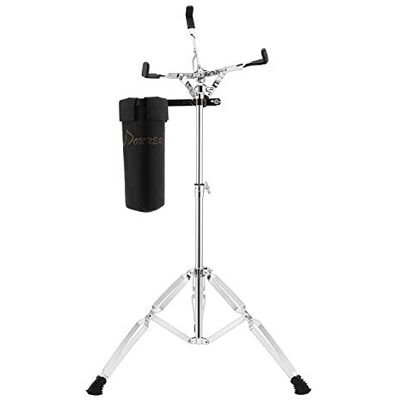 Donner Grote verstelbare snaredramhouder, verlengde dubbele afstandhouder, met staafhouder voor drums met een diameter van 25,4 tot 35,6 cm, hoogtebereik 66 tot 101 cm Donner Grote verstelbare snaredramhouder, verlengde dubbele afstandhouder, met staafhouder voor drums met een diameter van 25,4 tot 35,6 cm, hoogtebereik 66 tot 101 cm
