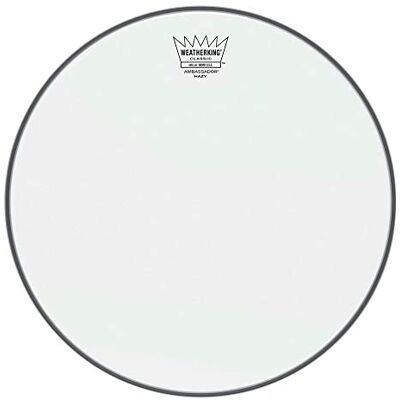 REMO Classic Fit Ambassador CL-0314-BA Drumskin, transparant, 35,6 cm REMO Classic Fit Ambassador CL-0314-BA Drumskin, transparant, 35,6 cm