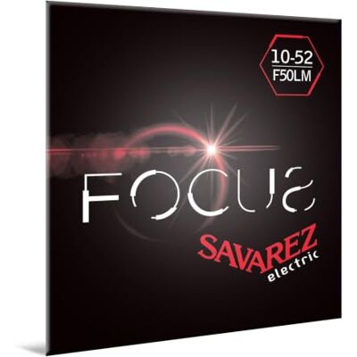 Savarez F50LM Electric Focus Medium spel elektrische gitaar 10-52 Savarez F50LM Electric Focus Medium spel elektrische gitaar 10-52