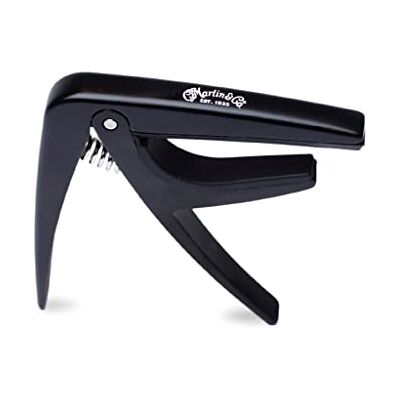 Martin 18A0123 Verstelbare capo voor akoestische, klassieke en elektrische gitaar, zwart Martin 18A0123 Verstelbare capo voor akoestische, klassieke en elektrische gitaar, zwart