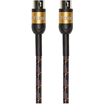 Roland Gold Series Midi Cables, RMIDI-G5, lengte: 1,5 m Roland Gold Series Midi Cables, RMIDI-G5, lengte: 1,5 m