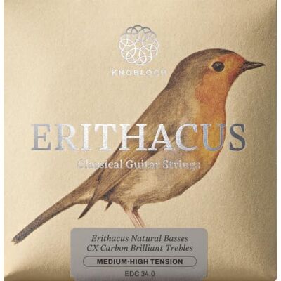 Knobloch STRINGS Spaanse gitaarsnaren EDC34.0 ERITHACUS dubbel zilver gemiddelde hoge spanning glanzende warme en hoge serie lyrisch en natuurlijk geluid Flamenca en snarenset Knobloch STRINGS Spaanse gitaarsnaren EDC34.0 ERITHACUS dubbel zilver gemiddelde hoge spanning glanzende warme en hoge serie lyrisch en natuurlijk geluid Flamenca en snarenset