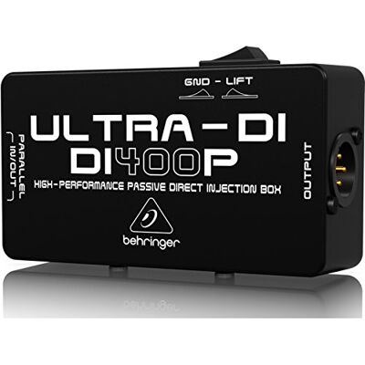 Behringer DI400P Passieve krachtige Direct Inject Box Behringer DI400P Passieve krachtige Direct Inject Box