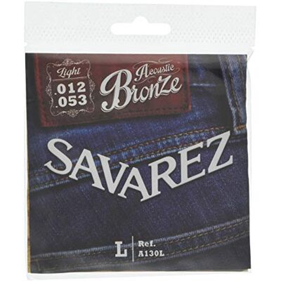 Savarez A130L snaren voor akoestische gitaren, bronskleurig Savarez A130L snaren voor akoestische gitaren, bronskleurig