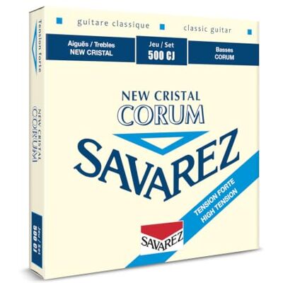 Savarez New Cristal Corum 500CJ snaren voor klassieke gitaar Savarez New Cristal Corum 500CJ snaren voor klassieke gitaar