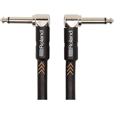 Roland Black Series Instrument-kabel, RIC-B3AA, zwart, lengte: 1 m Roland Black Series Instrument-kabel, RIC-B3AA, zwart, lengte: 1 m